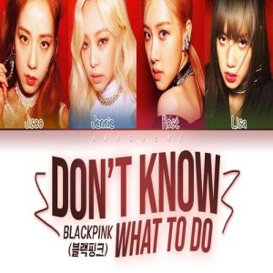 BLACKPINK – Don’t Know What To Do MP3 Download